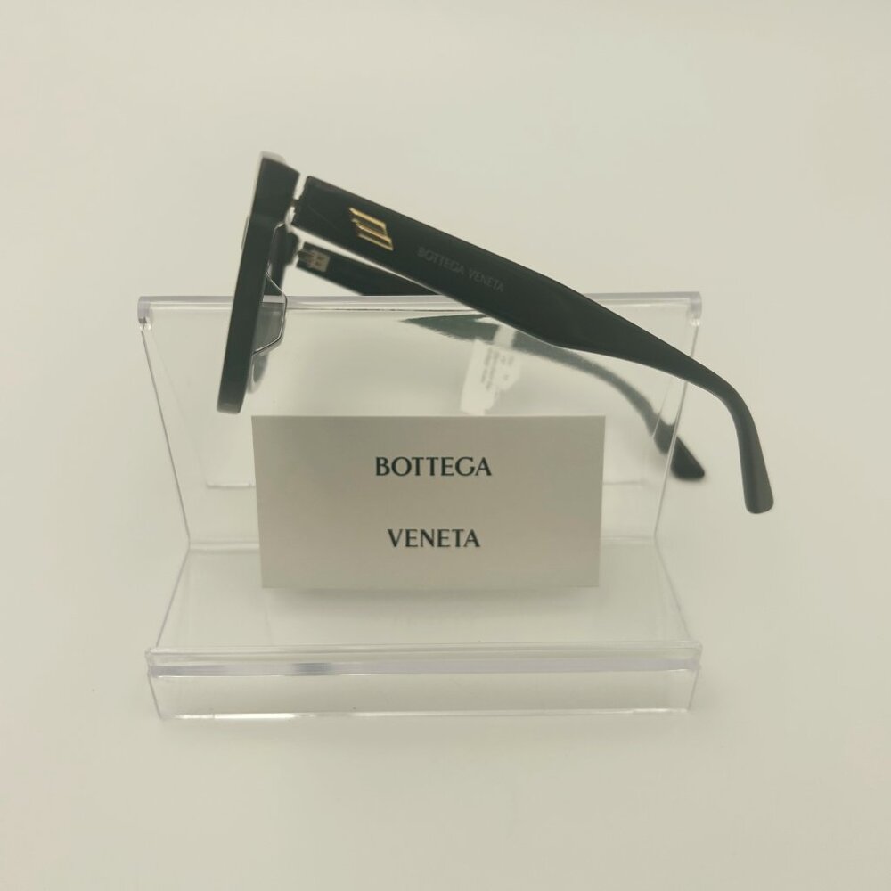 Bottega Veneta Square Sunglasses Black 54mm NWT Retail $440 Made in Japan - Picture 3 of 4